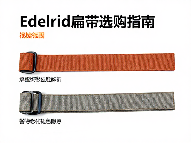 Edelrid扁带选购指南,承重织带强度解析,警惕老化褪色隐患