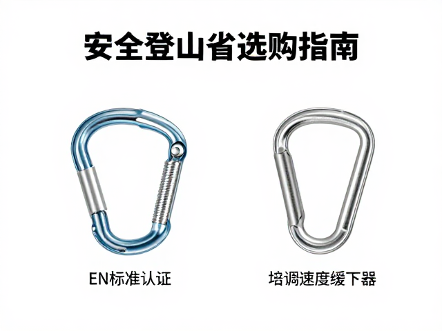 EN标准认证主锁快挂与调速缓降器怎么选？安全登山装备选购指南