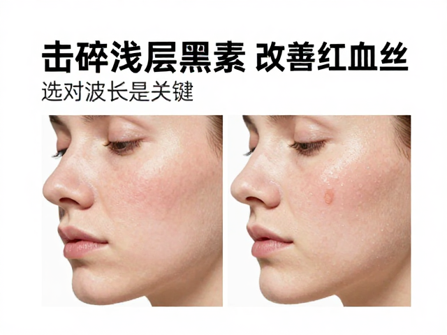 改善红血丝的光动力学路径
