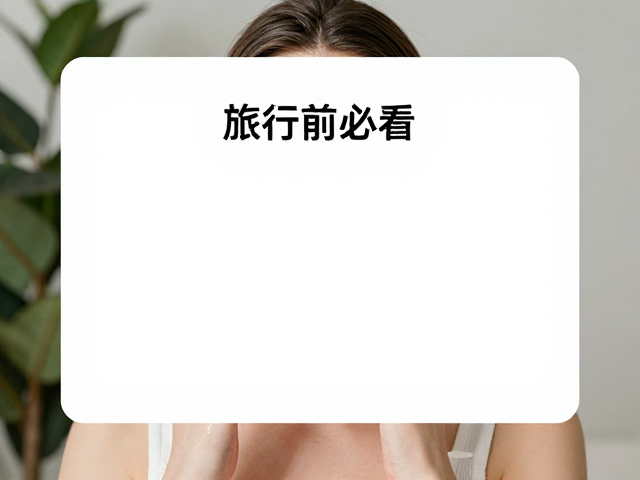 旅行期间的护肤执行细节与避坑指南