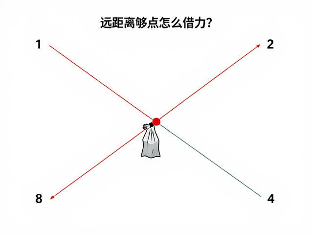 远距离够点怎么借力？镁粉袋使用技巧与抠点借力法解析