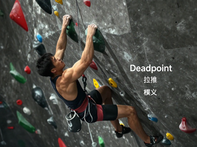 攀岩进阶,Deadpoint动态发力与拉推结合技巧解析