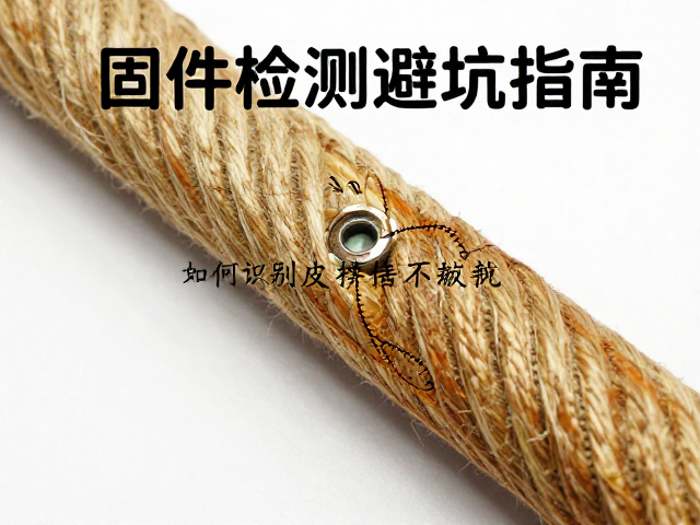 固件检测避坑指南,如何识别绳皮老化与铰接部位卡顿隐患