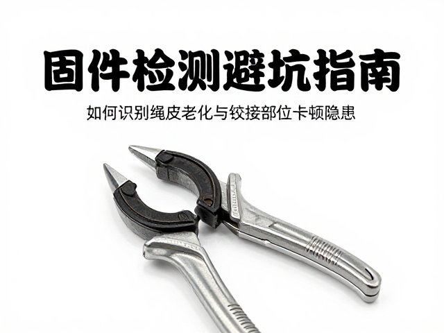 固件检测避坑指南,如何识别绳皮老化与铰接部位卡顿隐患