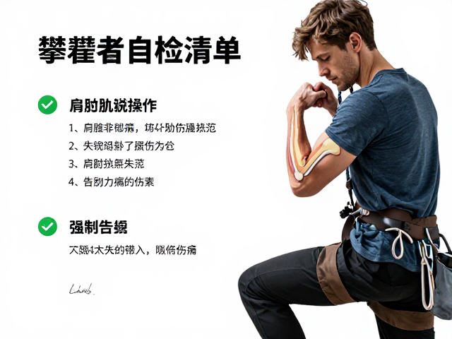 攀爬者自检清单，肩肘热身操作规范，告别伤痛