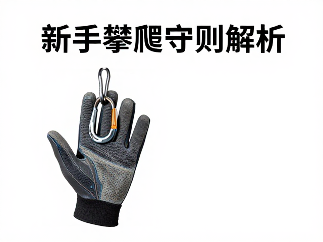 攀岩主锁上锁确认与保护手套选购指南,新手攀爬守则解析