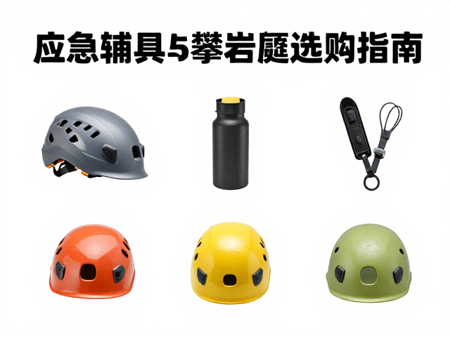 户外岩场攀登必看，应急辅具与攀岩头盔选购指南