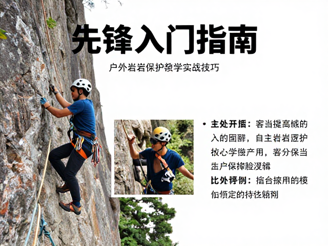 先锋入门指南,户外岩场自主保护教学与实战技巧