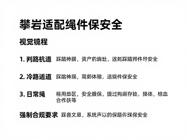 攀岩绳多久换？避开踩踏误区，选对适配配件保安全