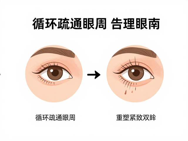 旅行便携护理指南，循环疏通眼周，告别松弛，重塑紧致双眸