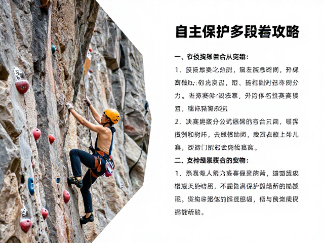自主保护多段攀登岩场,资格赛与决赛攻略及安全指南
