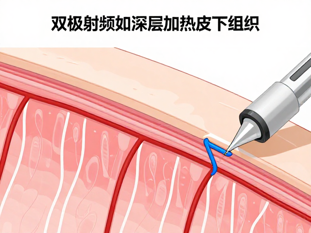 双极射频如何深层加热皮下组织？揭秘深层加热原理与功效