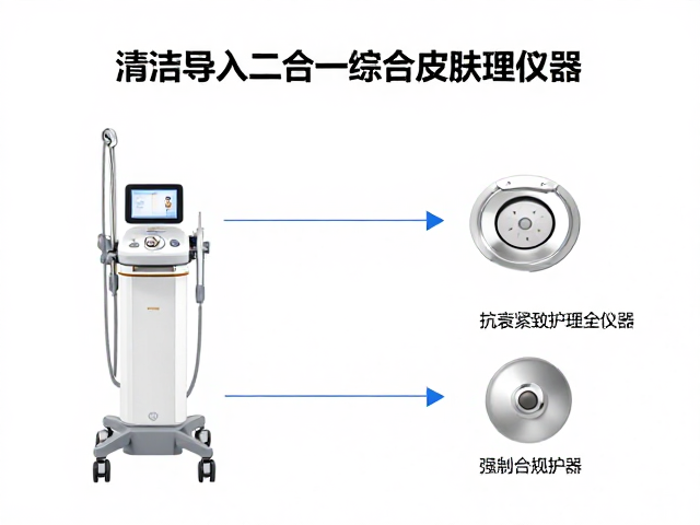 清洁导入二合一综合皮肤管理仪器，抗衰紧致护理全解析