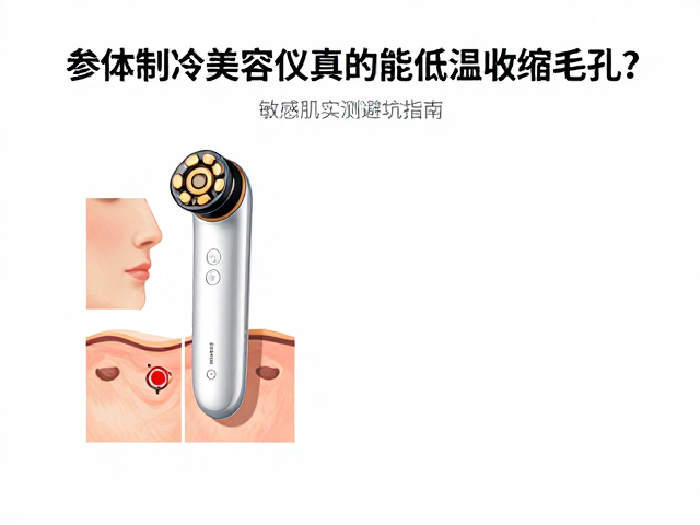 半导体制冷美容仪真的能低温收缩毛孔？敏感肌实测避坑指南