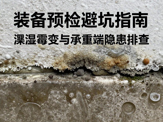 装备预检避坑指南，潮湿霉变与承重端隐患排查