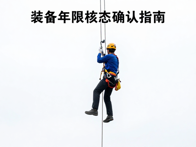 高空作业规范，收放绳控制与装备年限确认指南