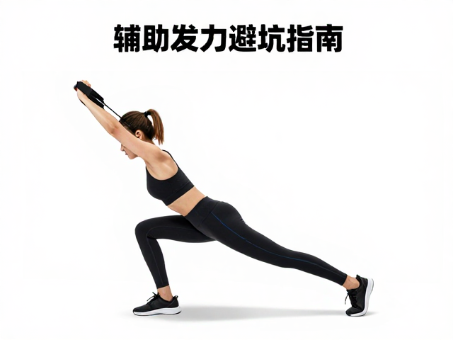 弹力带辅助发力,动态爆发训练避坑指南,拒绝无效力竭