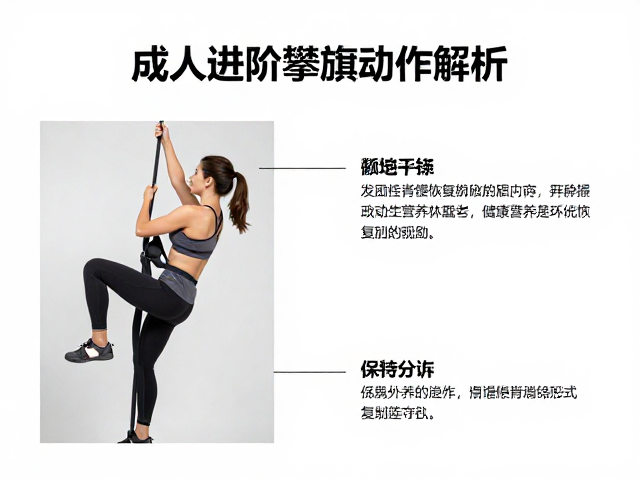 成人进阶攀旗动作解析与运动营养补给方案