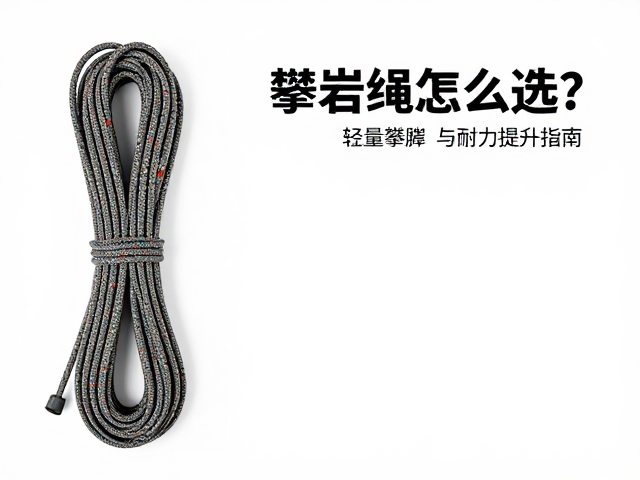 攀岩绳怎么选？轻量攀爬与耐力提升指南