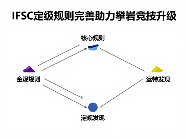 国际赛事引进,IFSC定级规则完善助力攀岩竞技升级