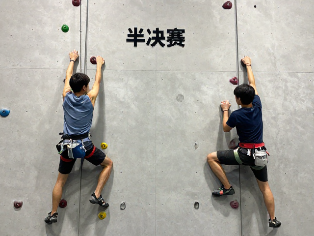 半决赛垂直墙激战,近距离岩点攀爬技巧全解析