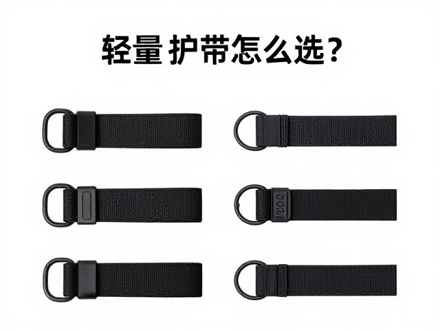 轻量化护带怎么选?涤纶织带搭配装备环数量全解析