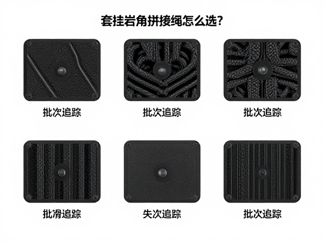 套挂岩角拼接绳套怎么选？详解产品批次追踪与防滑安全