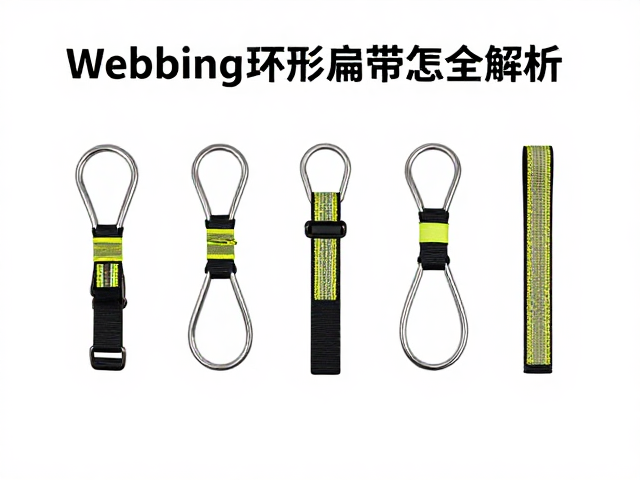 Webbing吊环扁带怎么选?环形绳圈规格、承重与安装全解析