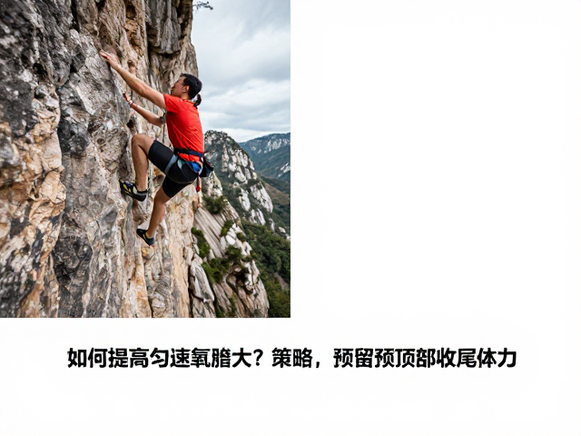 如何提高有氧攀爬能力?利用匀速续航策略预留顶部收尾体力
