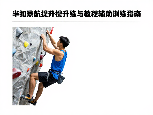 半扣抓悬垂怎么练？上肢续航提升与攀岩课程辅助训练指南