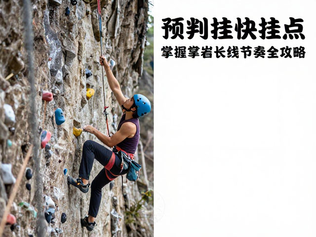 预判挂快挂点，动作强化，掌握攀岩长线节奏教学全攻略