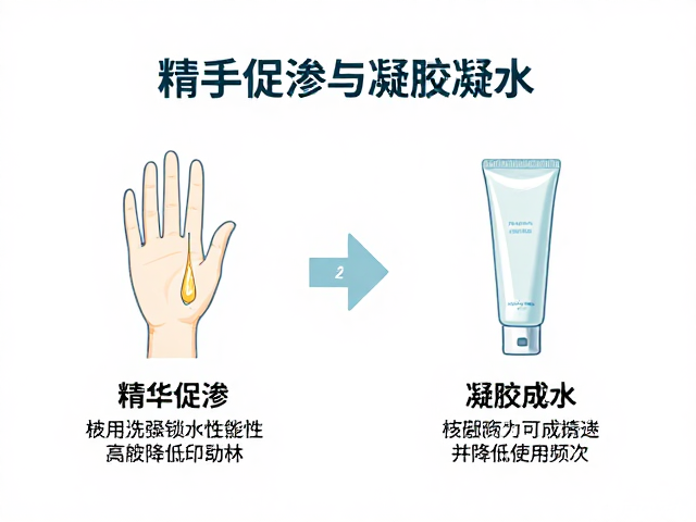 成分协同机制：精华促渗与凝胶锁水的科学原理