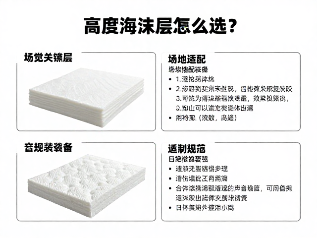高密度泡沫层怎么选?场地适配装备,说明书操作指南
