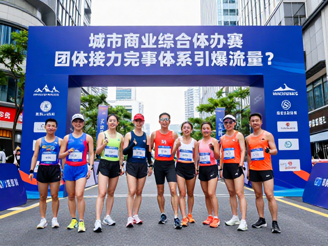 城市商业综合体办赛，团体接力赛如何完善赛事体系引爆流量？