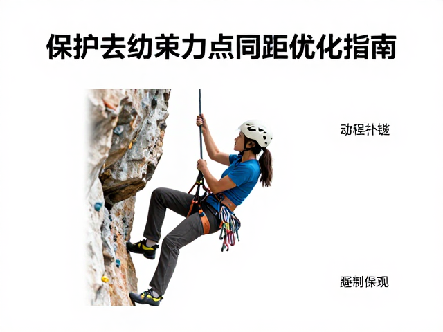 攀岩动态保护,自主挂绳与保护点间距优化指南