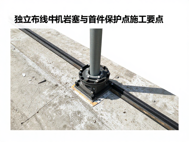 独立布线中岩塞与机械塞的首件保护点保护施工要点