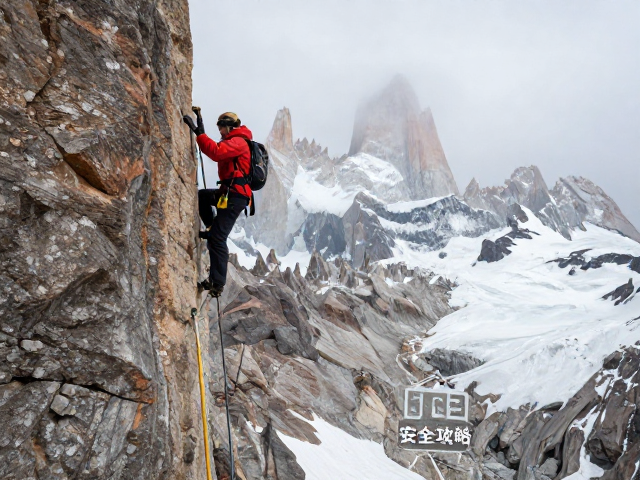 Cerro Torre高墙攻坚，下降路线确认指南，登顶必看的安全攻略