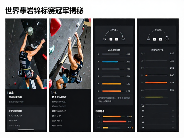 世界攀岩锦标赛冠军揭秘,竞速闯关背后的基础握力训练法