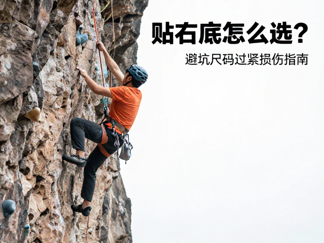 户外攀岩岩点贴合底怎么选?避坑尺码过紧损伤指南