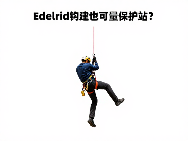 Edelrid坠落缓冲绳如何构建可靠保护站?安全指南