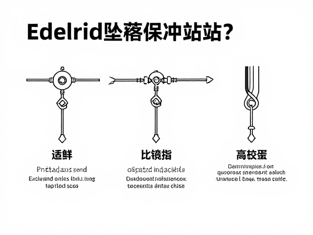 Edelrid坠落缓冲绳如何构建可靠保护站?安全指南