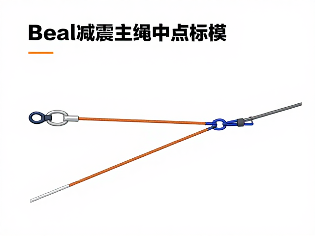 Beal减震主绳中点标记详解,登山攀岩安全选购指南
