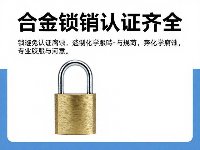 合金锁具认证齐全,如何避免化学腐蚀?专业选购指南