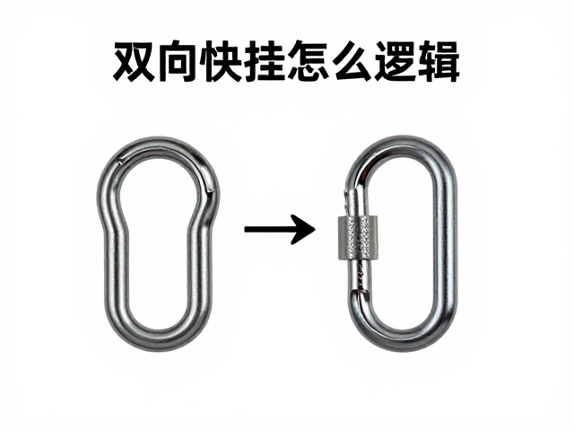 双向快挂怎么选?减少绳索摩擦,保护器使用全指南
