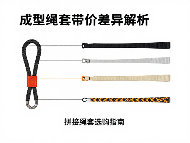 成型绳套与长规格扁带价格差异解析,拼接绳套选购指南