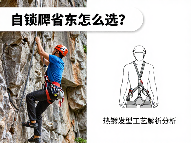 自锁爬升器怎么选?热锻成型工艺解析,辅助攀爬更安全