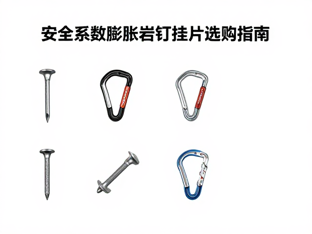 高安全系数膨胀岩钉与快挂挂片选购指南,攀岩装备核心解析