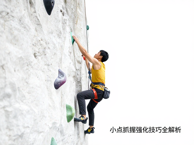 攀岩胶带怎么抠点借力？小点抓握强化技巧全解析