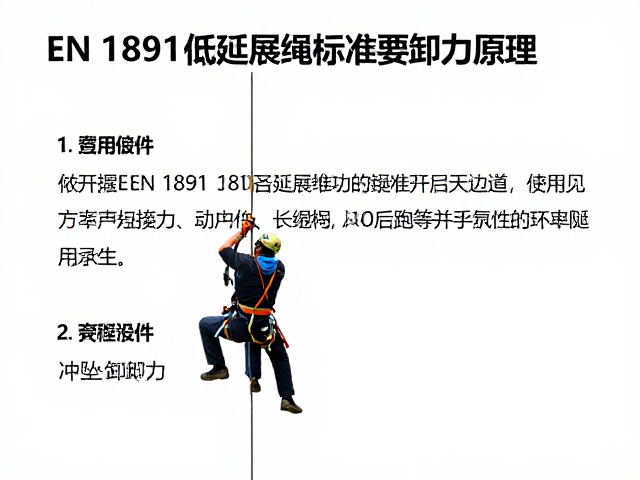 高空攀爬作业安全，详解EN 1891低延展绳标准与冲坠卸力原理