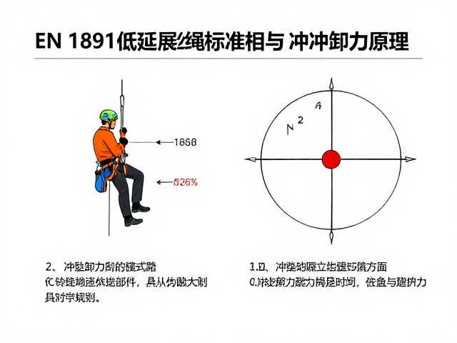 高空攀爬作业安全，详解EN 1891低延展绳标准与冲坠卸力原理